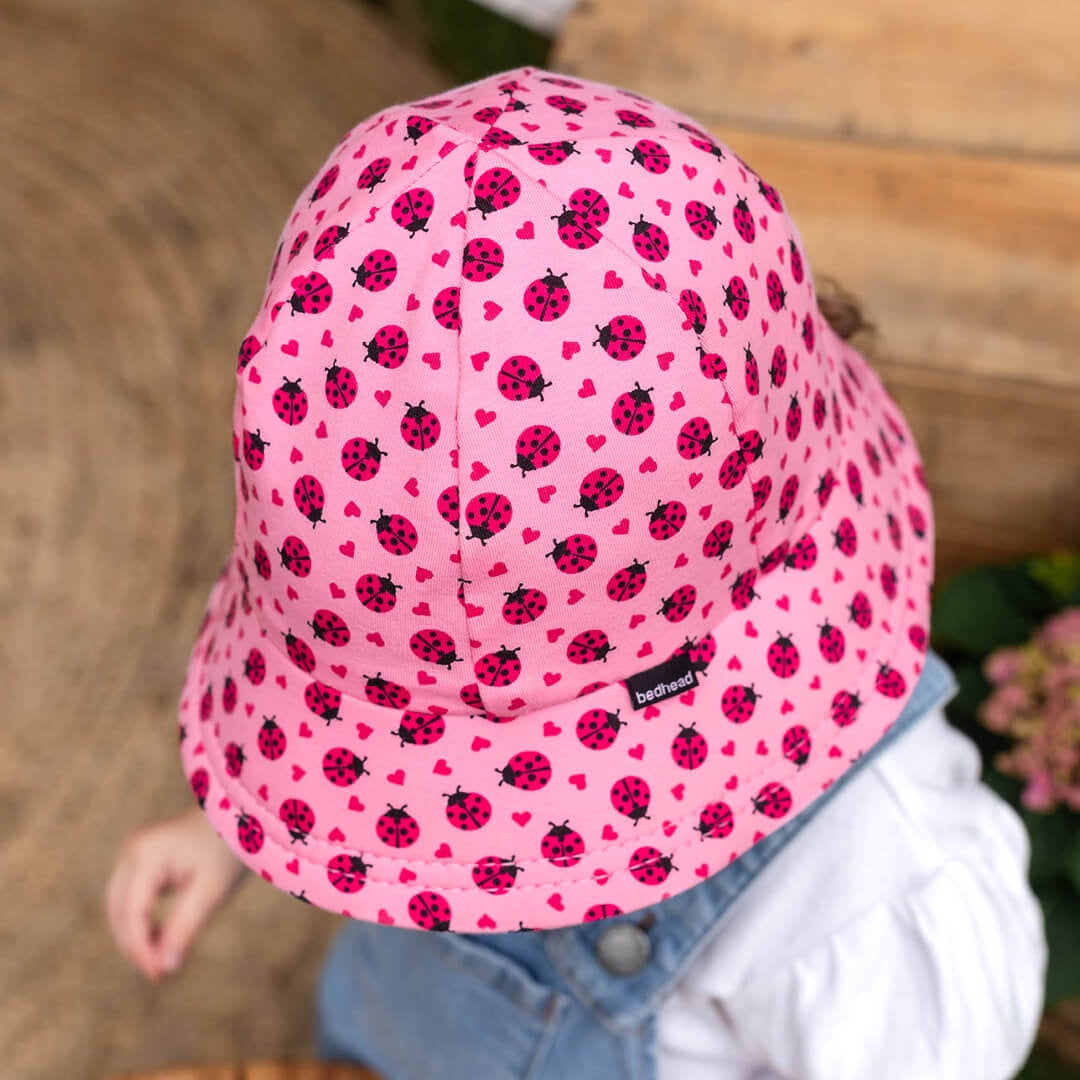 Bedhead | Toddler Bucket Sun Hat - Ladybug