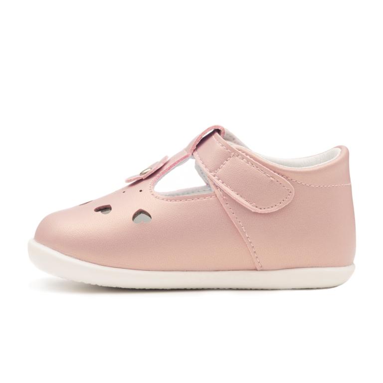 Rosie Baby Girls T-Bar Sandals - Light Pink