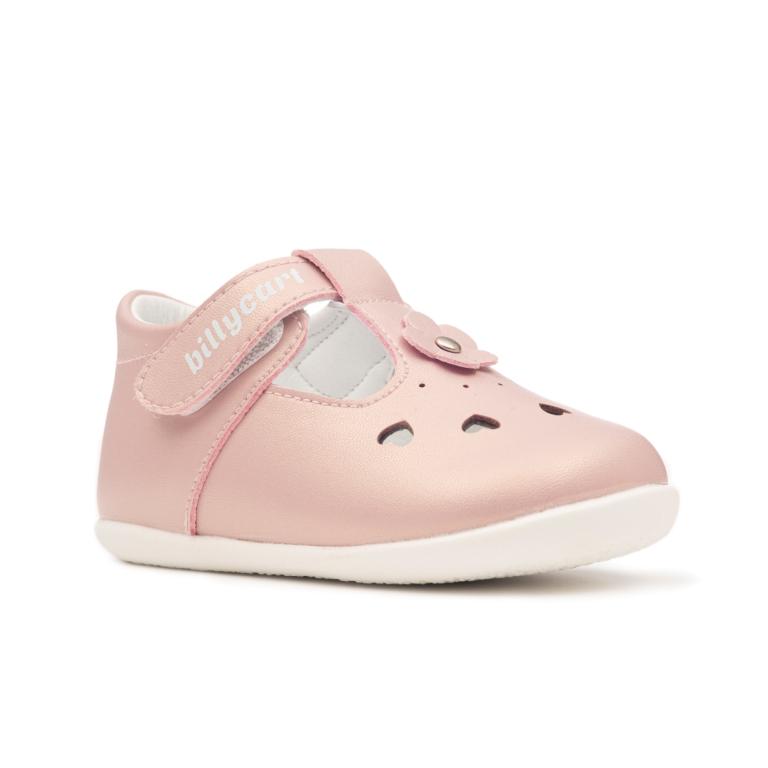 Rosie Baby Girls T-Bar Sandals - Light Pink