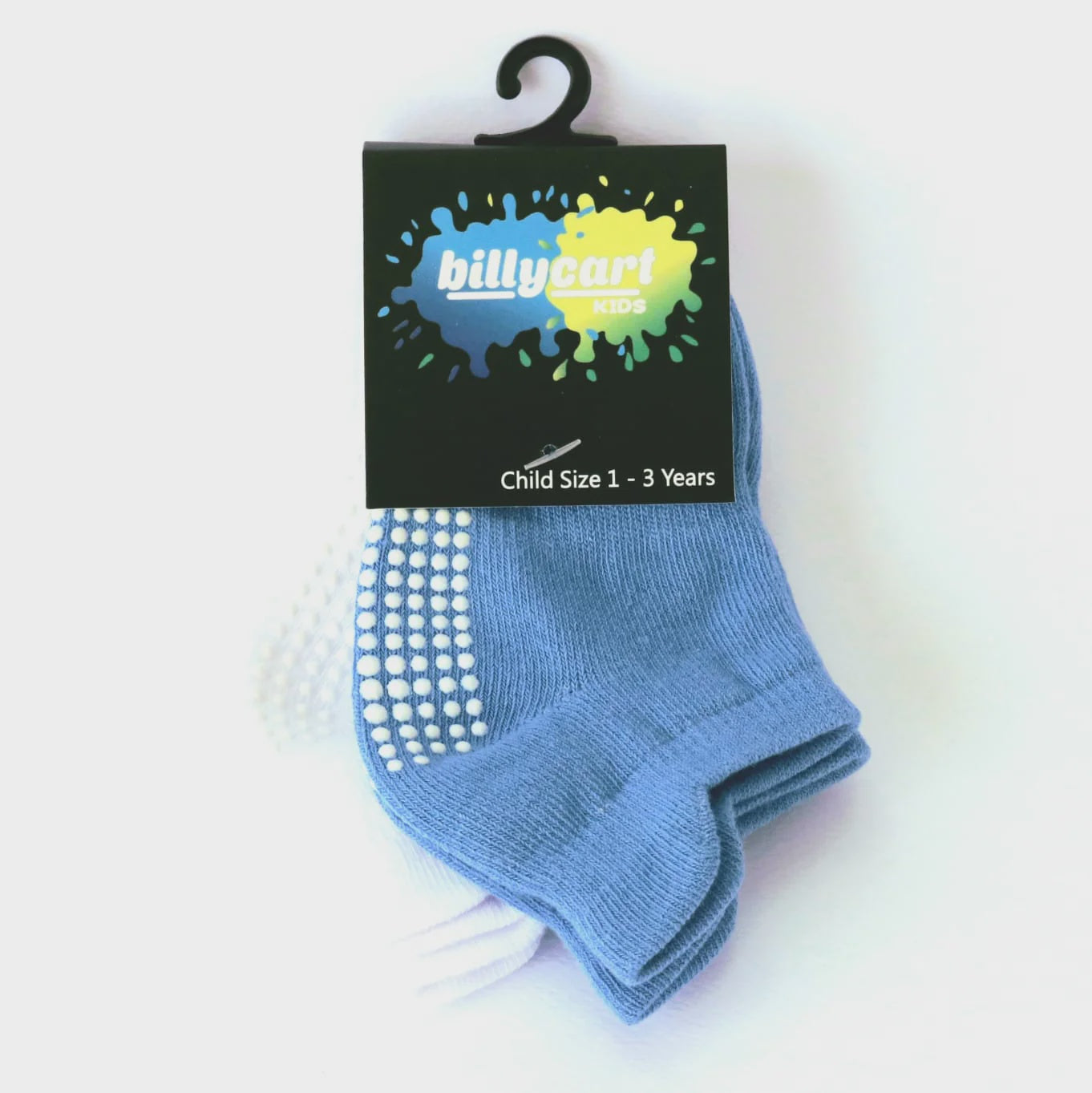 Grip Socks - Blue - 2 pack