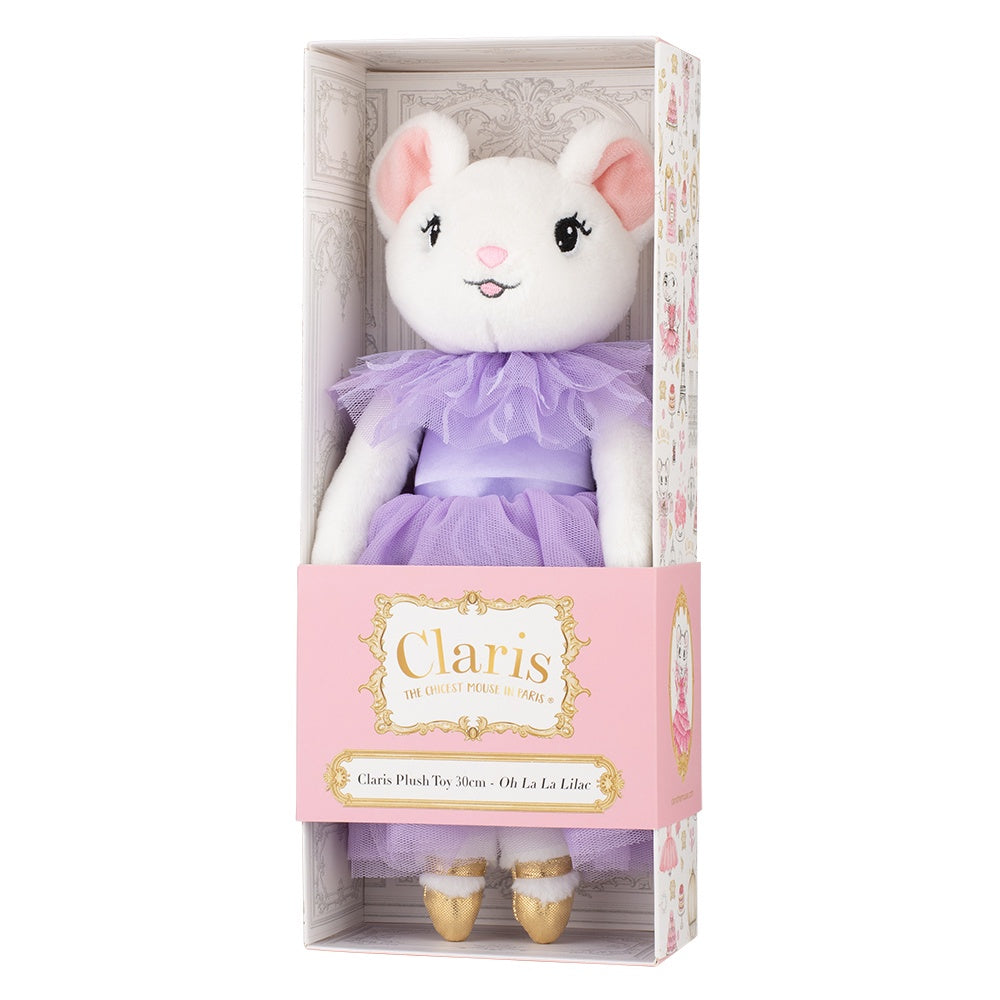Claris Plush Doll - 30cm - Oh La La Lilac
