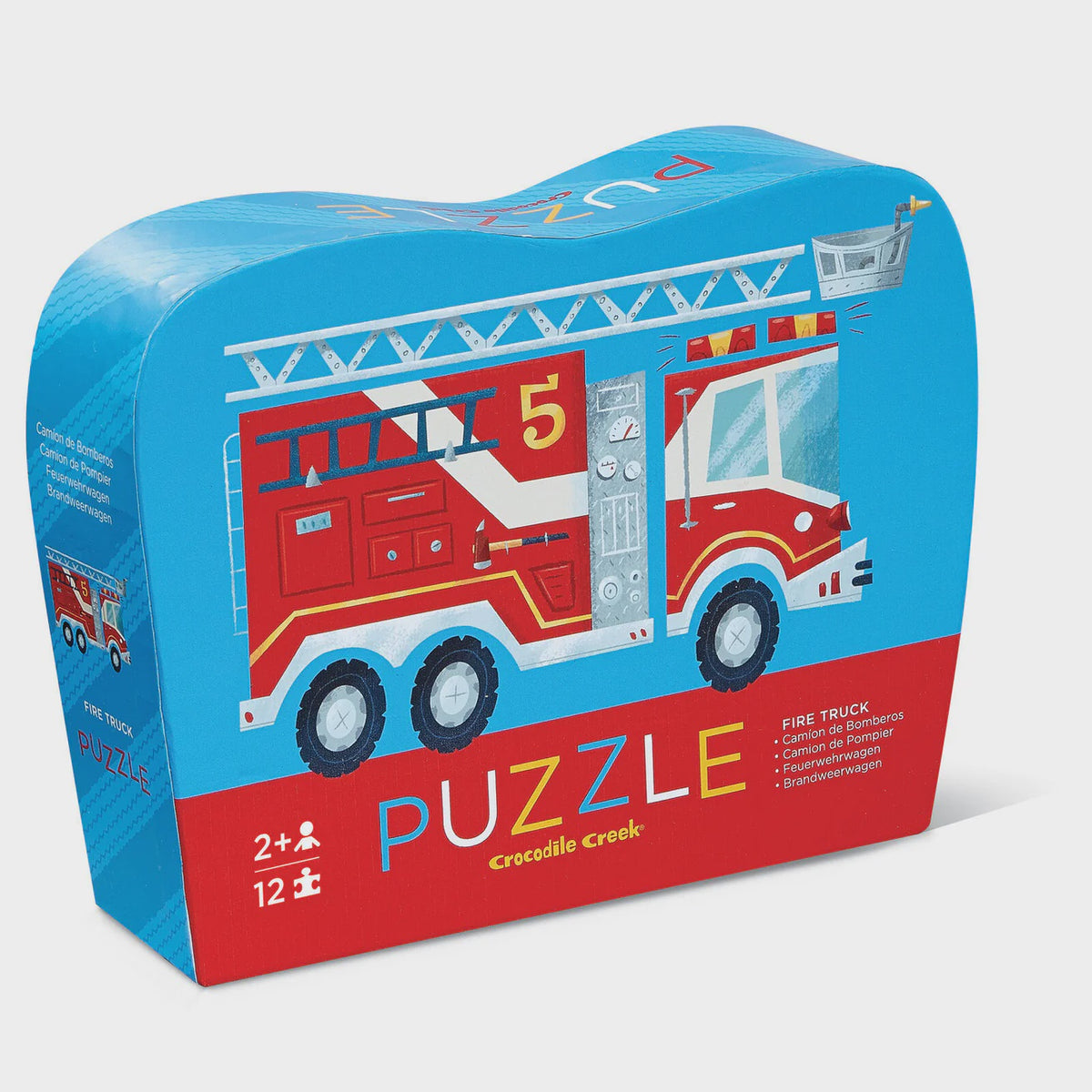 Crocodile Creek | Mini Puzzle 12 pc - Fire Truck