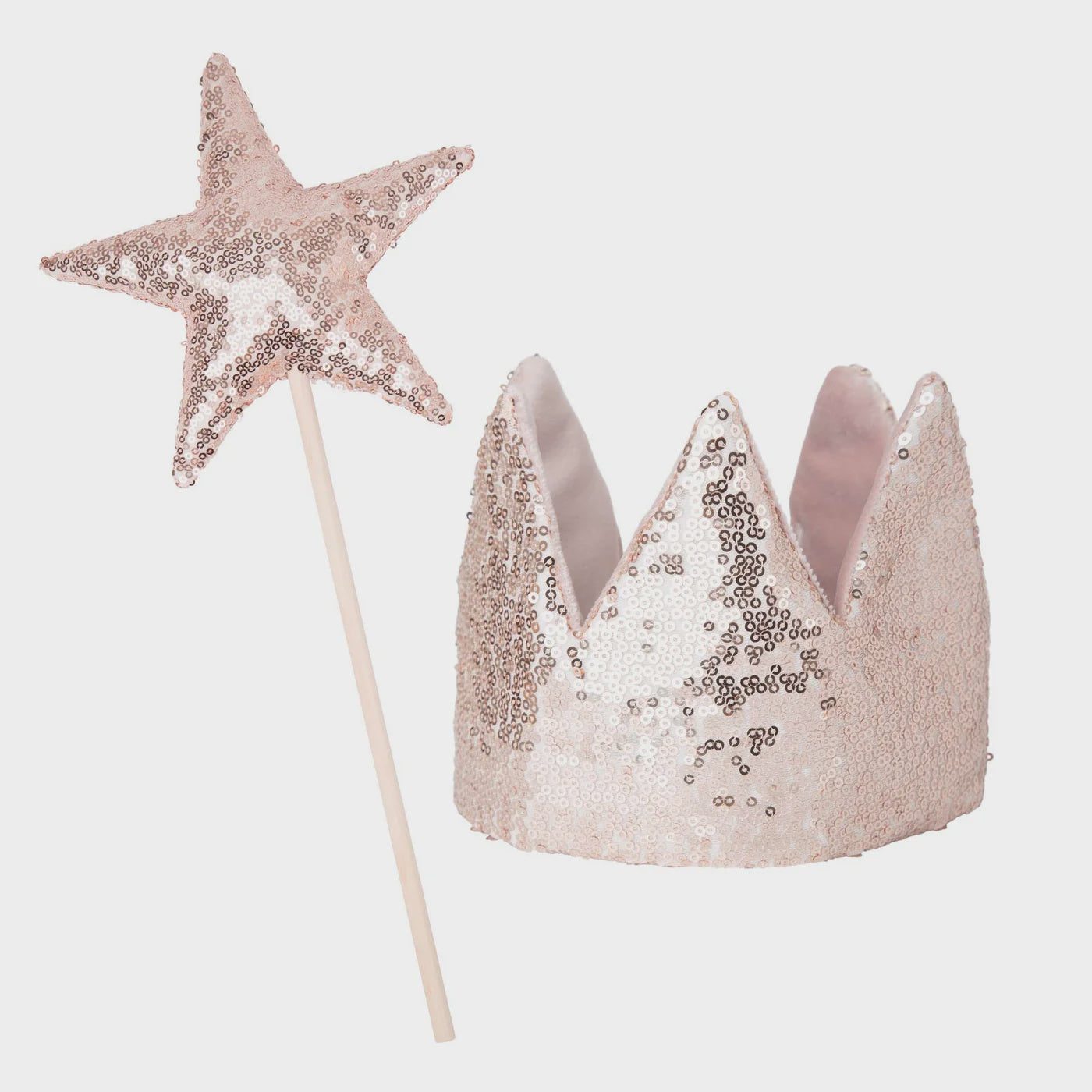 Designer Kidz | Princess Party Crown and Wand - Pink