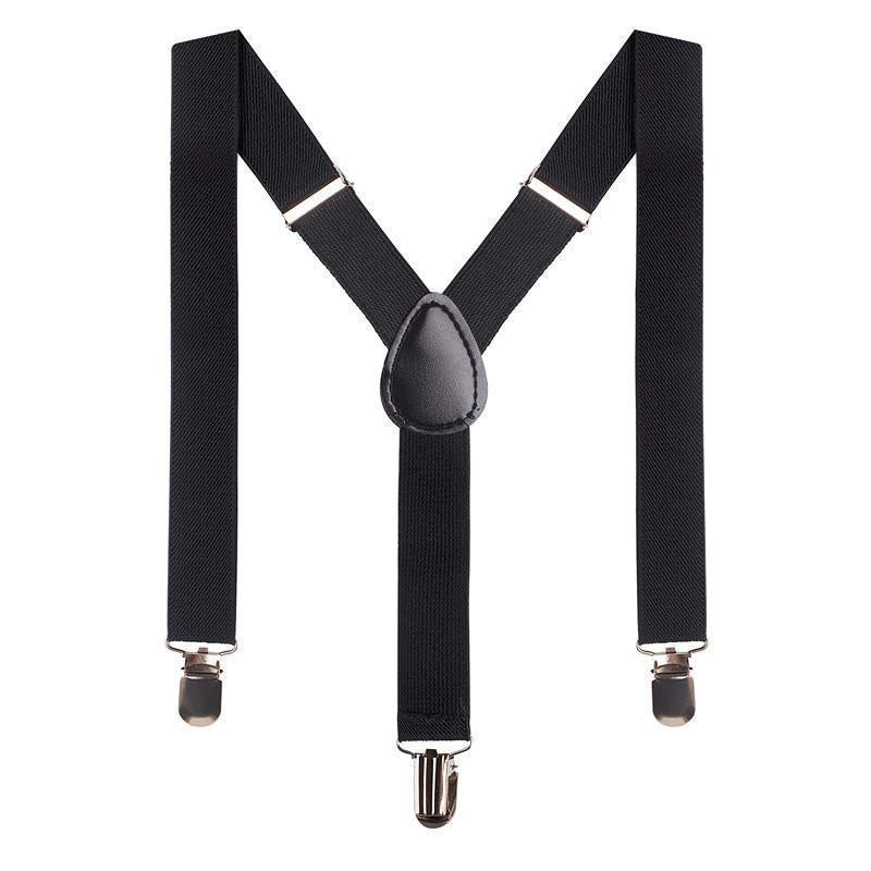 Designer Kidz | Bradley Suspenders - Black