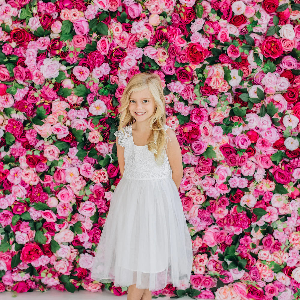 Designer Kidz | Angie Lace Bodice Dress