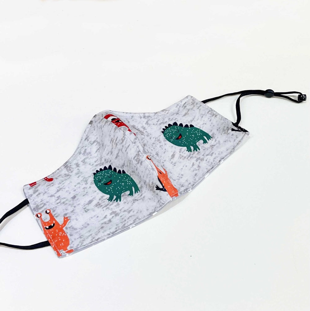 Cotton Face Mask - Monsters
