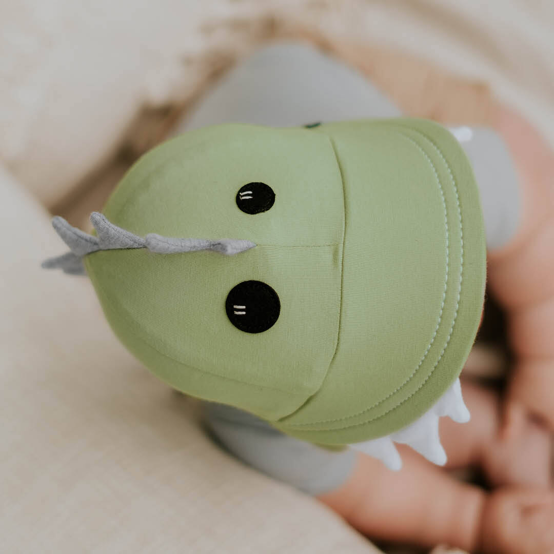 Bedhead | Legionnaire Flap Sun Hat - Dinosaur - (Khaki Green)