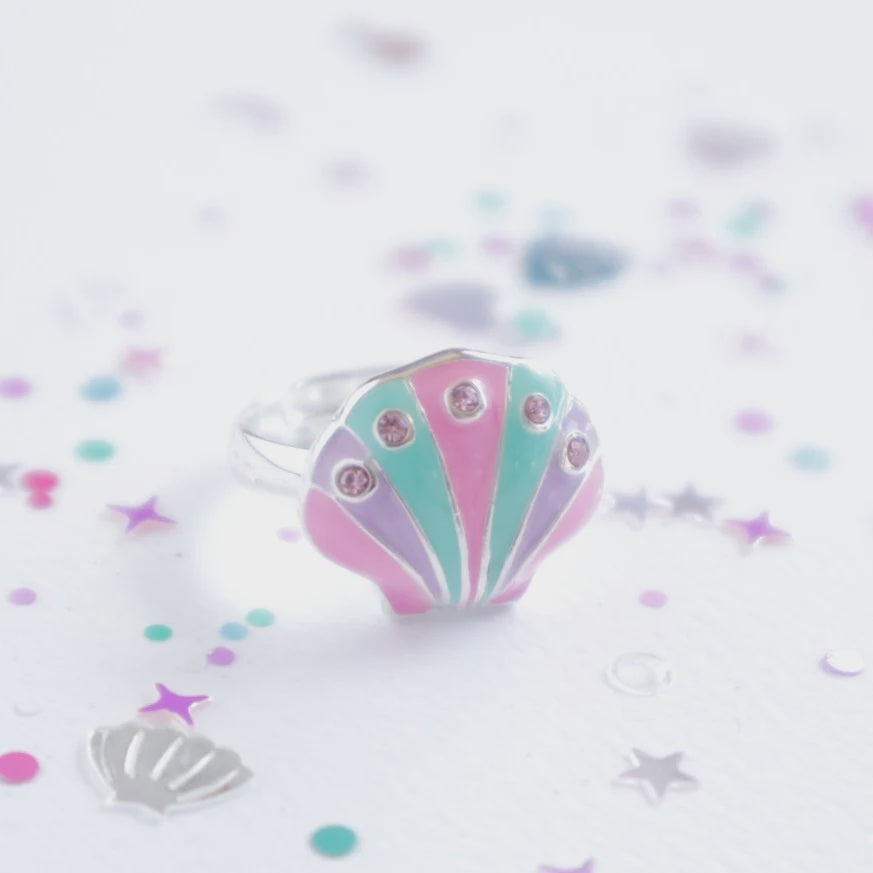 Mermaid: Ocean Treasure Ring - Shell