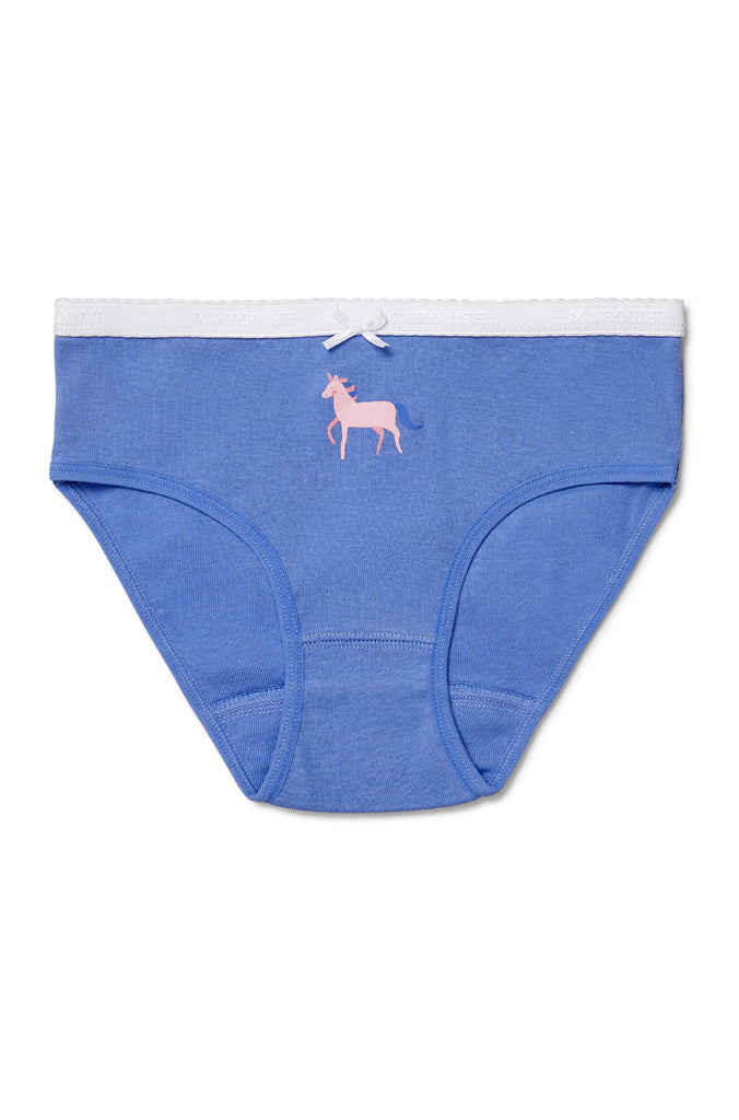 Marquise | Unicorn Blue 2 Pack Underwear