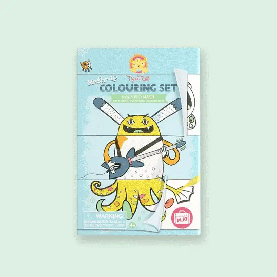 Tiger Tribe | Mash-up Colouring Set - Monster Mash