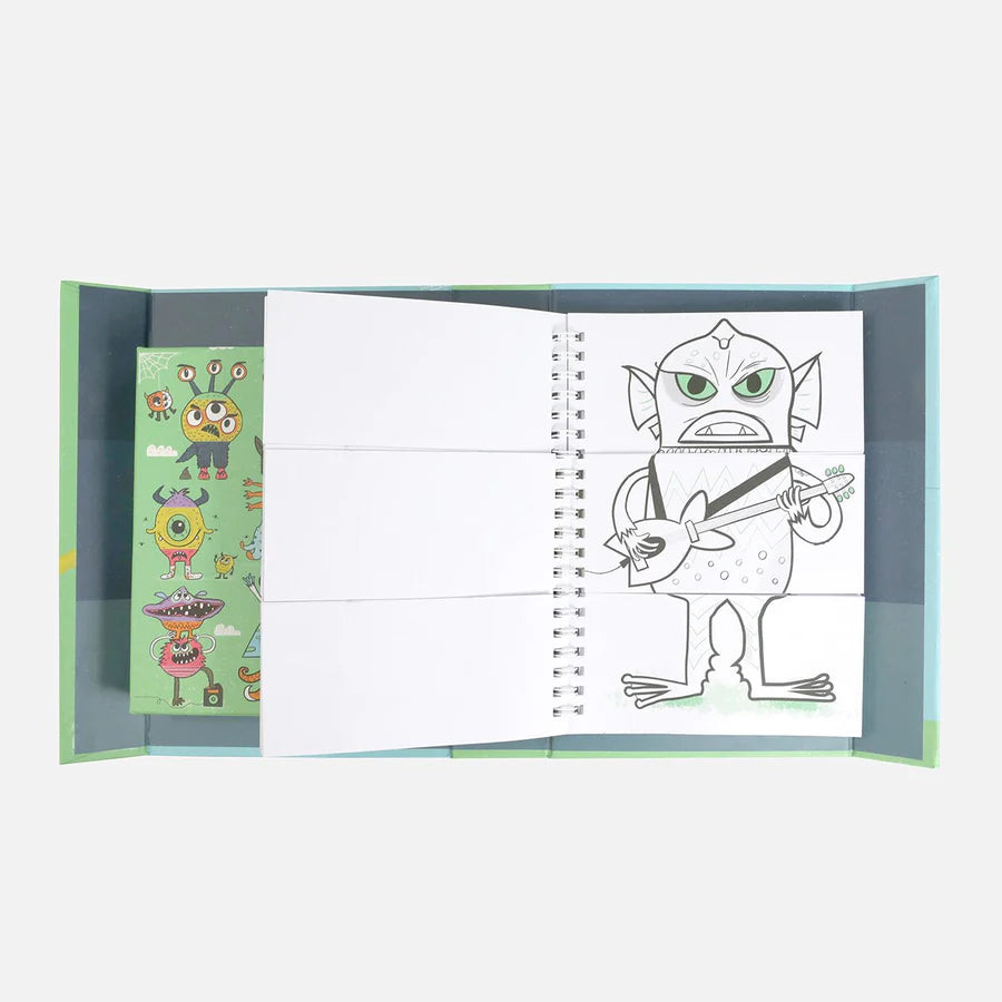 Tiger Tribe | Mash-up Colouring Set - Monster Mash