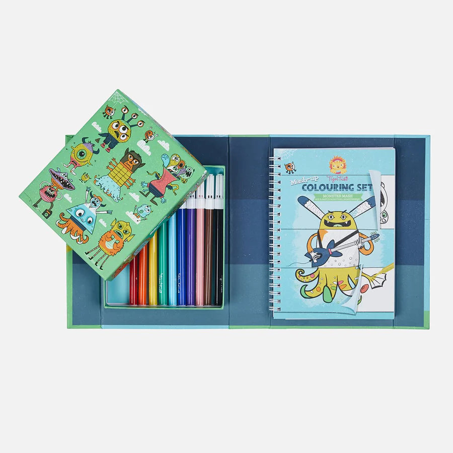 Tiger Tribe | Mash-up Colouring Set - Monster Mash