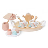 Miniland Doll Wooden Tea Set, 19 pieces