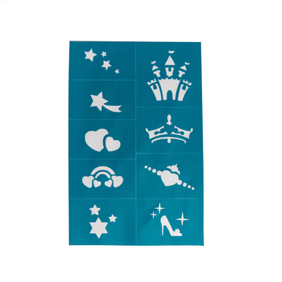 Oh Flossy | Reusable Adhesive Face Paint & Makeup Stencils