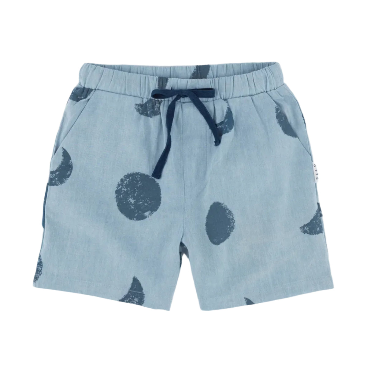 O + TC | Blue Moons Mid Shorts - Chambray Blue