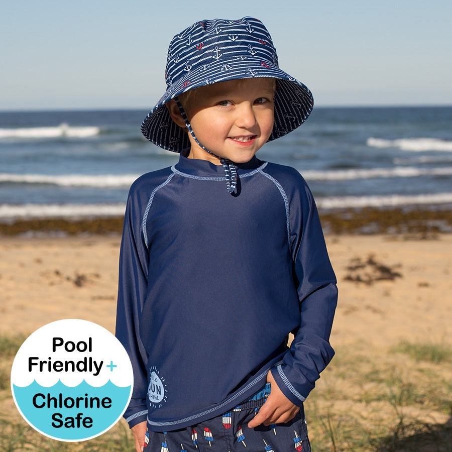 Bedhead | Kids Rash Vest UPF50+ - (Marine)
