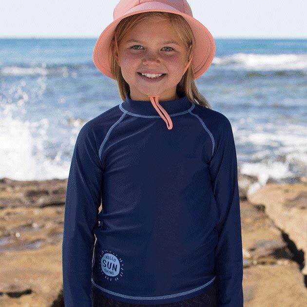 Bedhead | Kids Rash Vest UPF50+ - (Marine)