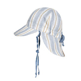 Bedhead | 'Lounger' Baby Reversible Flap Sun Hat - Spencer / Steele
