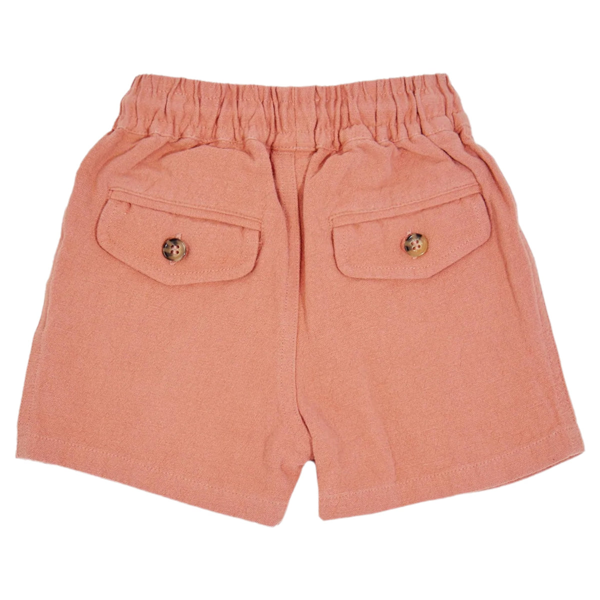 Goldie+Ace | NOAH LINEN COTTON SHORTS - (SUNSET)