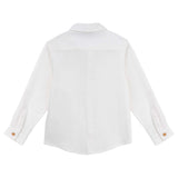 Designer kidz | Archie L/S Button Shirt - (Ivory)