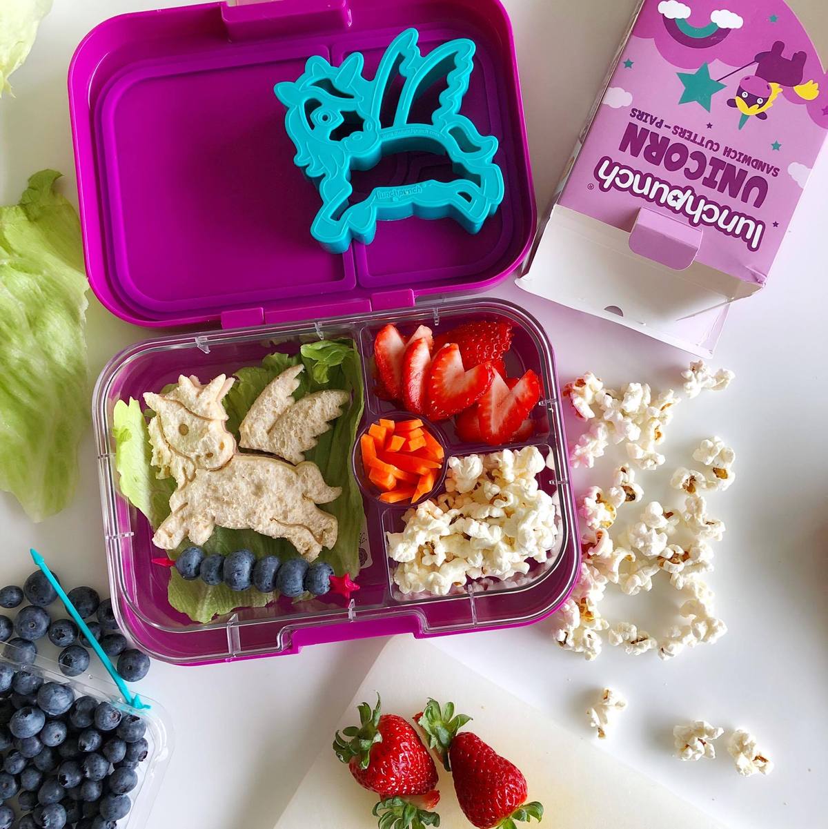 Lunch Punch Sandwich Cutters - Unicorn