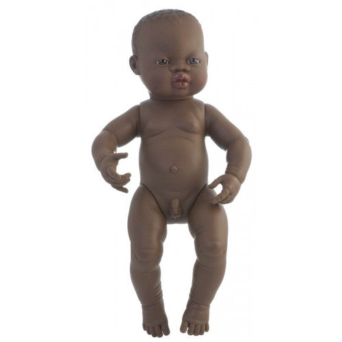 Miniland - Aboriginal/ African Doll - 40cm - Boy