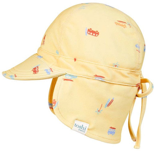 toshi | Swim Baby Flap Cap Classic - Sunny
