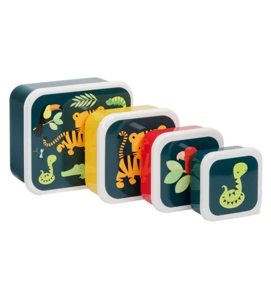 Lunch and Snack Box Set | Jungle Tiger