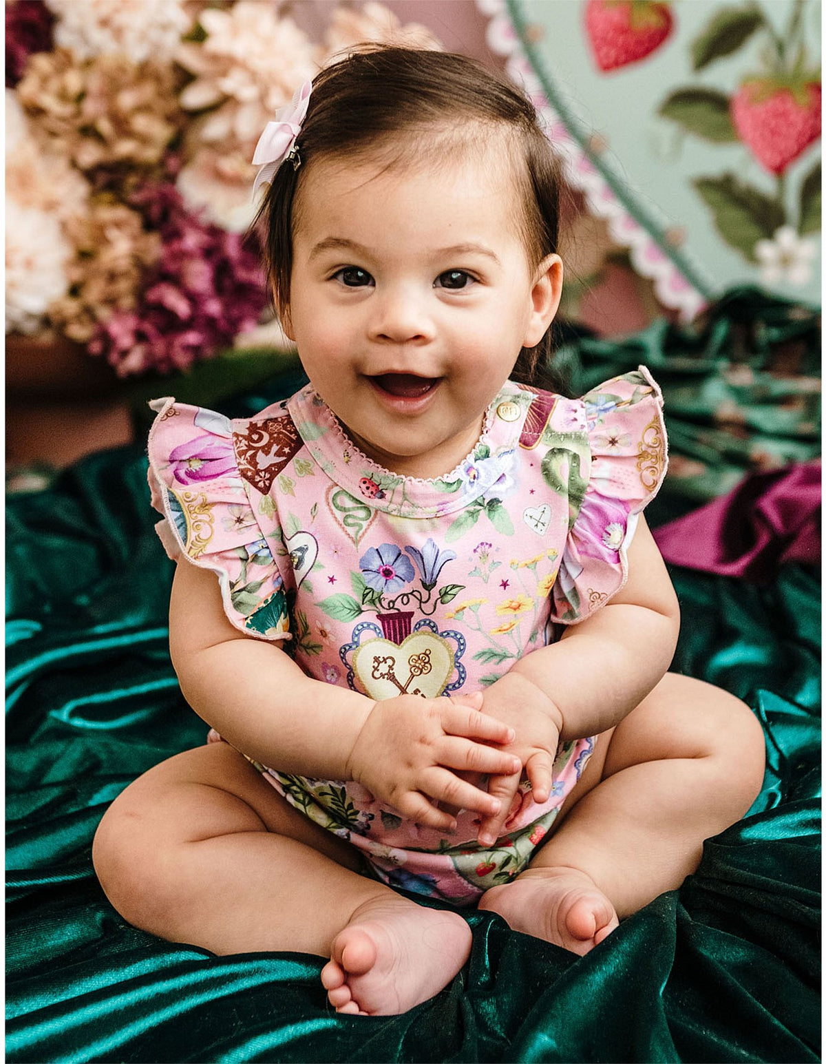 Sweet Bubble Romper - Parfait Pink