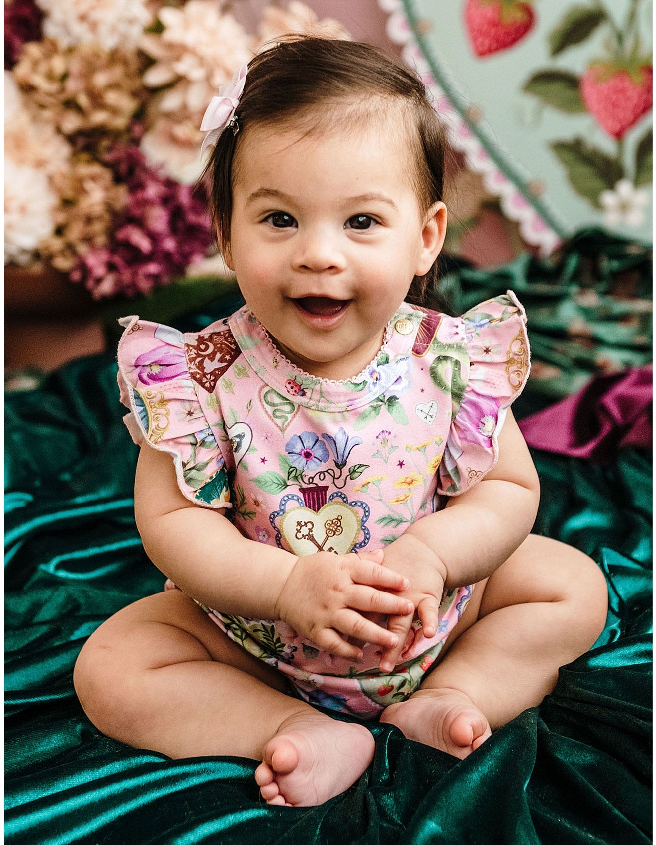 Sweet Bubble Romper - Parfait Pink