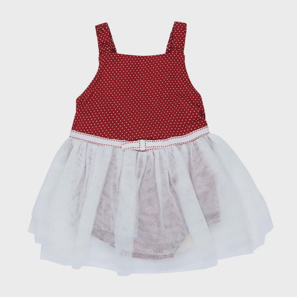 Christmas Soft White Tutu Playsuit
