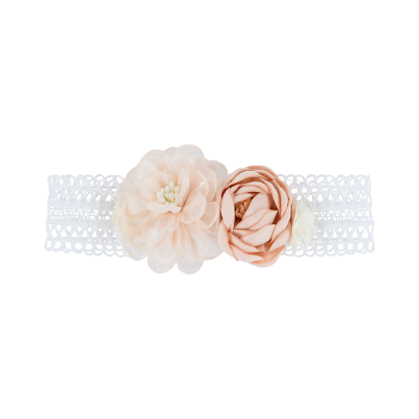 Dusty Rose Vintage Roses Headband