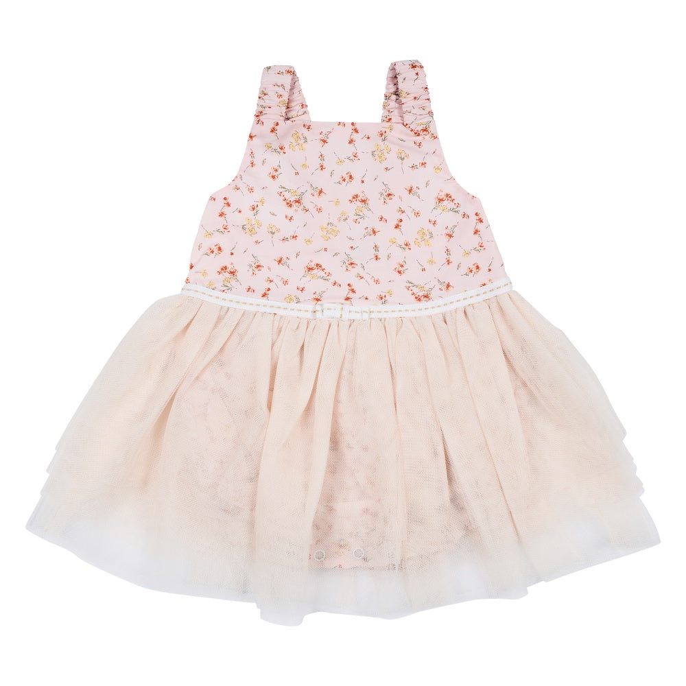 Peach Rose Tutu Playsuit