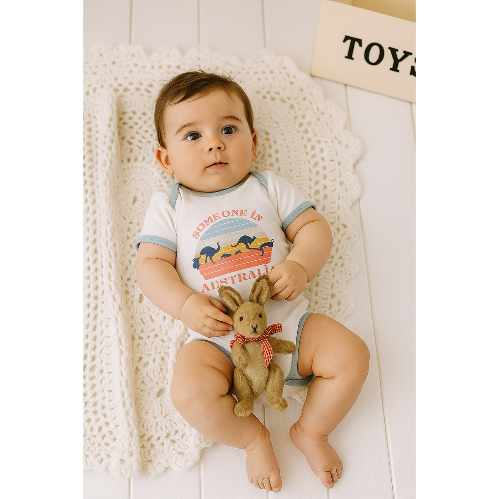 Teal Someone in Australia Onesie