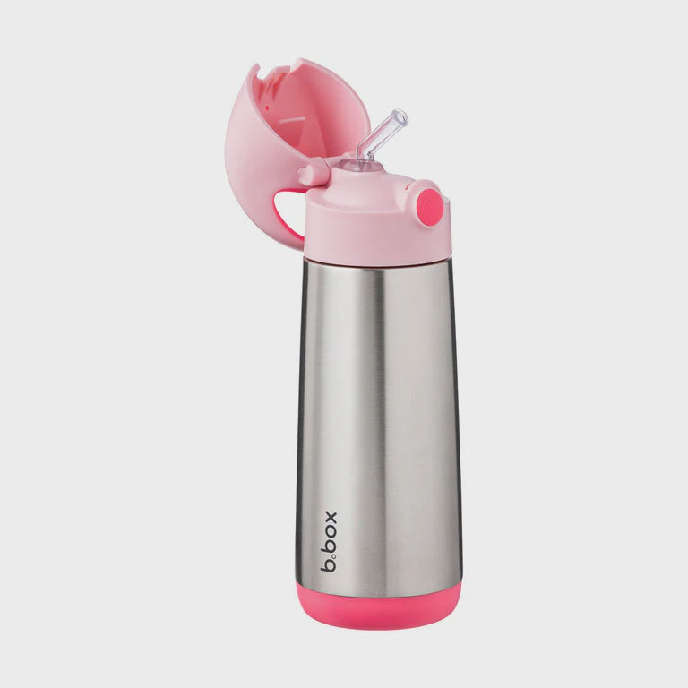 500mL Insulated Drink Bottle - Flamingo Fizz