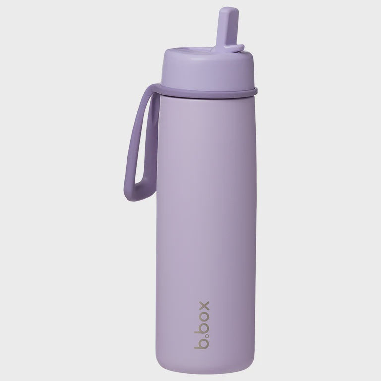 690mL Insulated Flip Top Bottle - Lilac Love