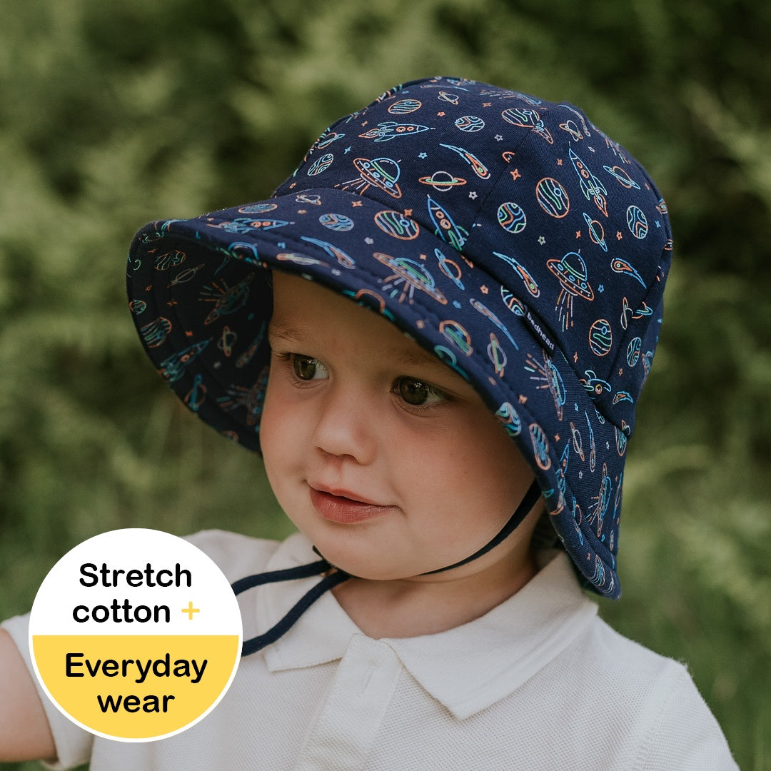 Bedhead | Toddler Bucket Sun Hat - Space