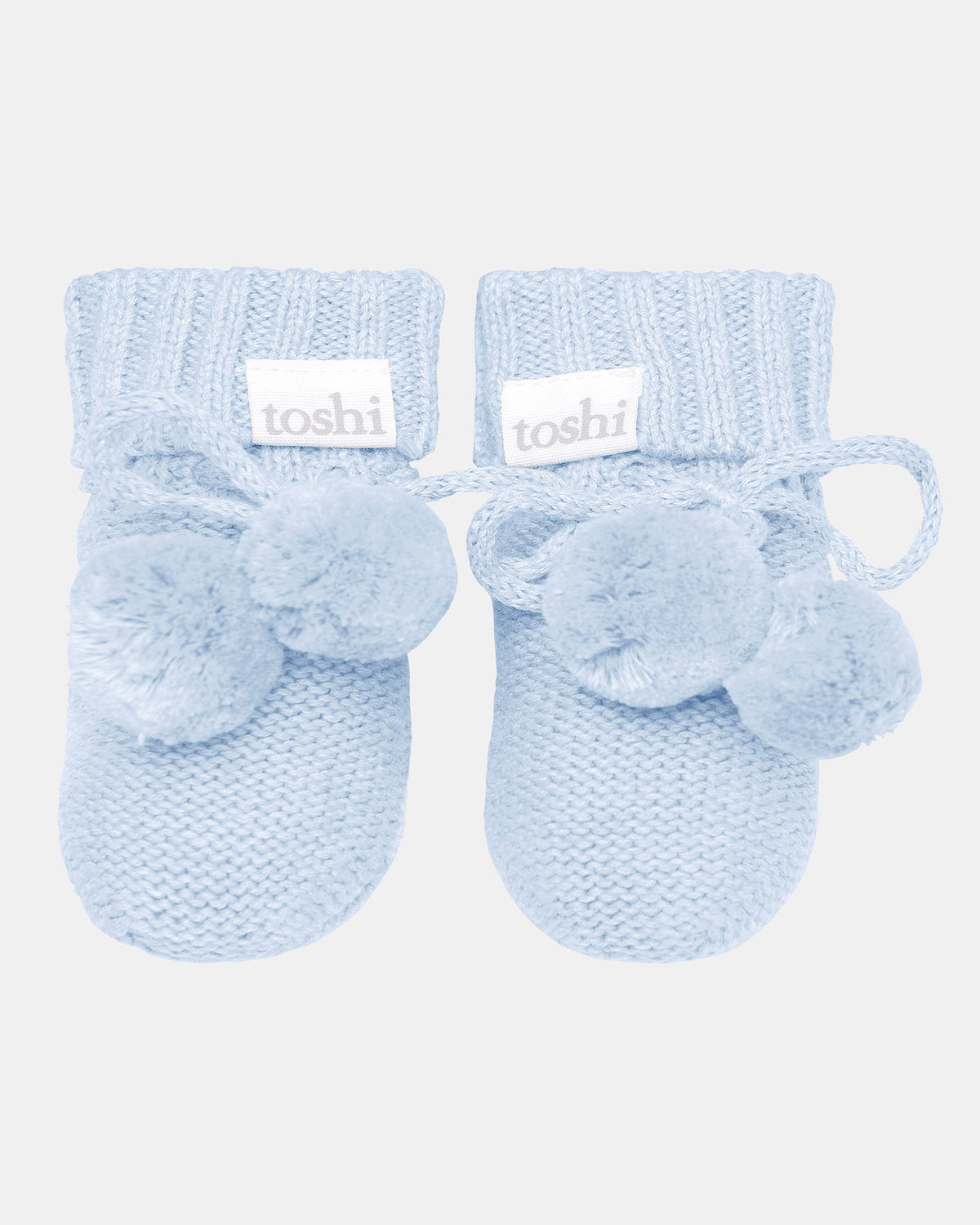toshi | Organic Booties Marley/Bluebird