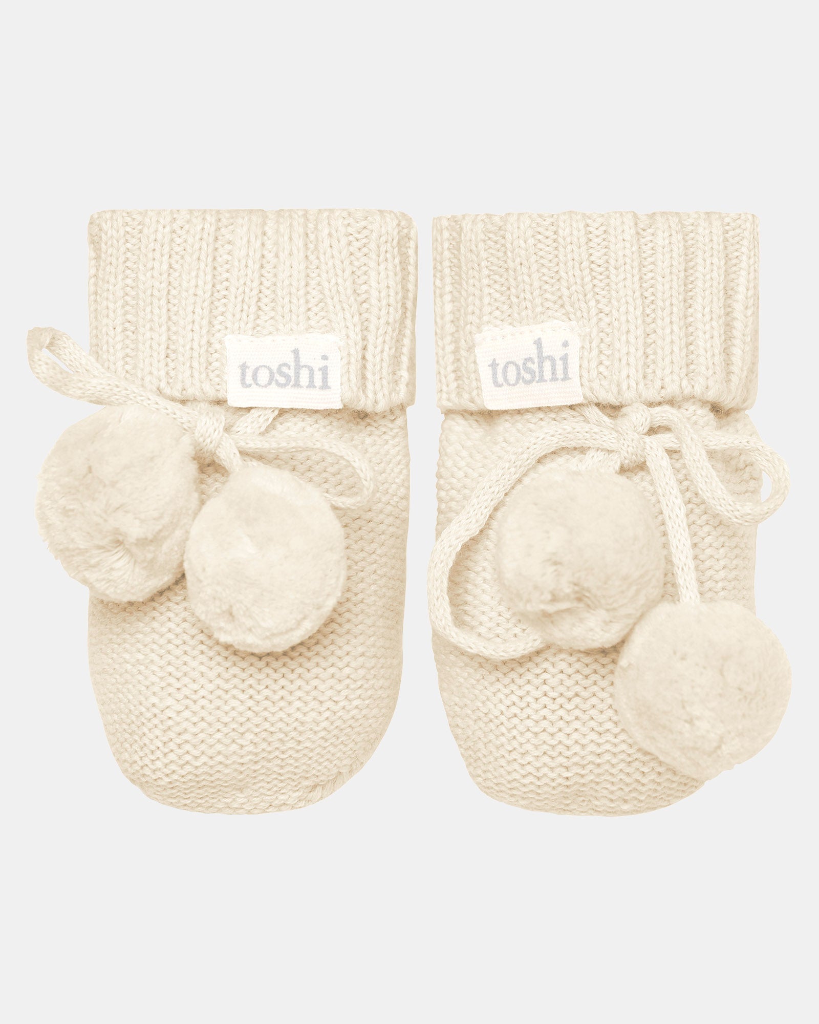toshi | Organic Booties Marley/Feather