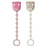 Soother Clip - blush + vanilla