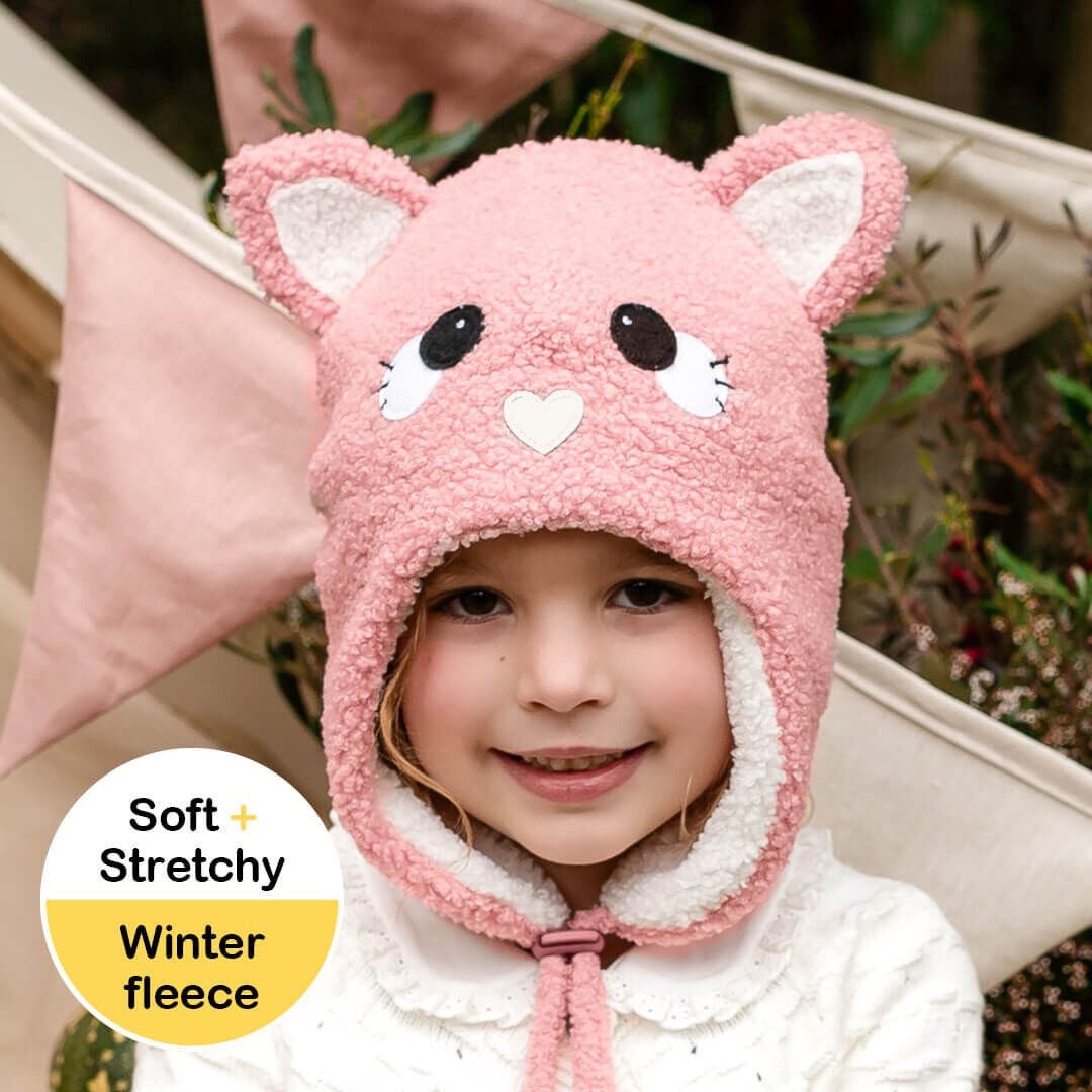 Bedhead | Kitty Snuggle Beanie - Pink