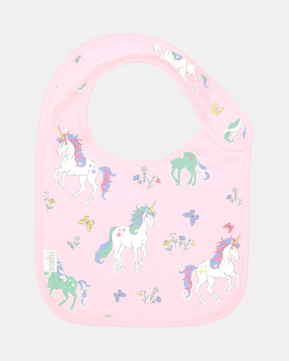 toshi | Baby Bib Classic/Unicorn