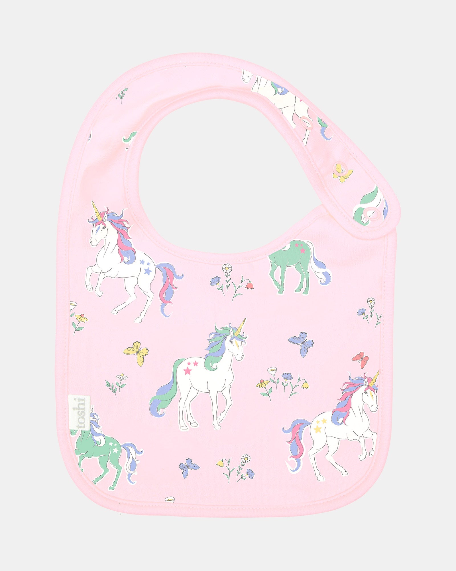 toshi | Baby Bib Classic/Unicorn