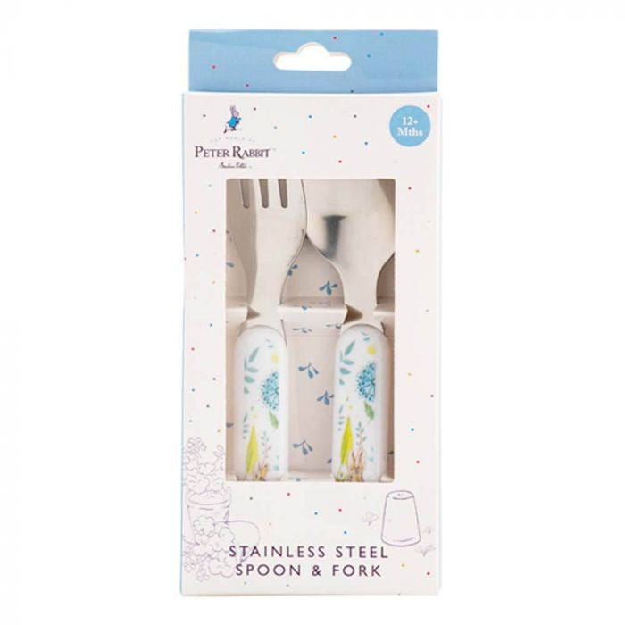 CLASSIC PETER RABBIT 2PC CUTLERY SET