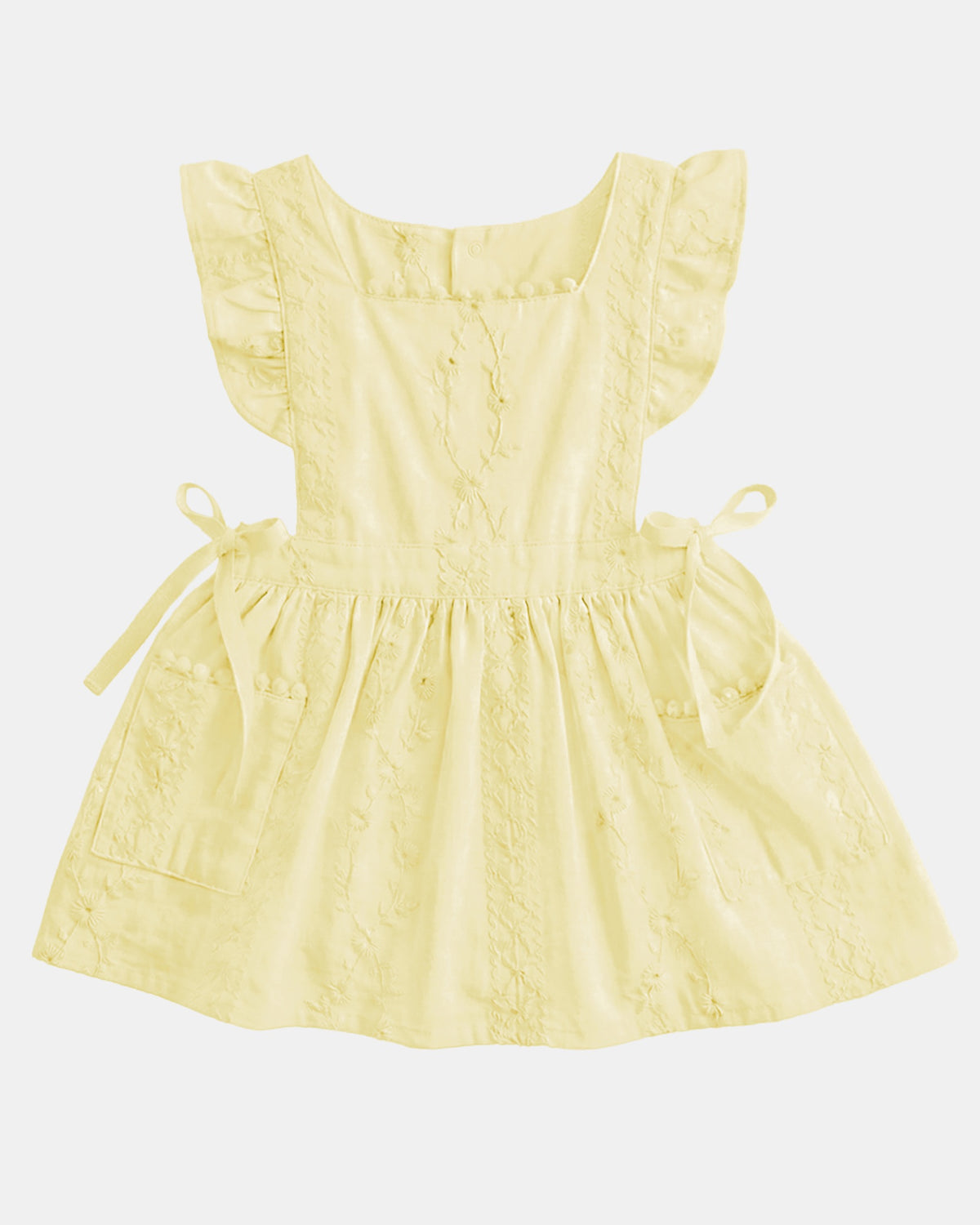 Baby Pinafore Florence - Lemon | Toshi