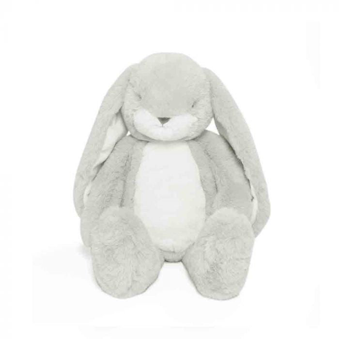 SOFT TOY: TINY FLOPPY NIBBLE BUNNY GREY 20CM