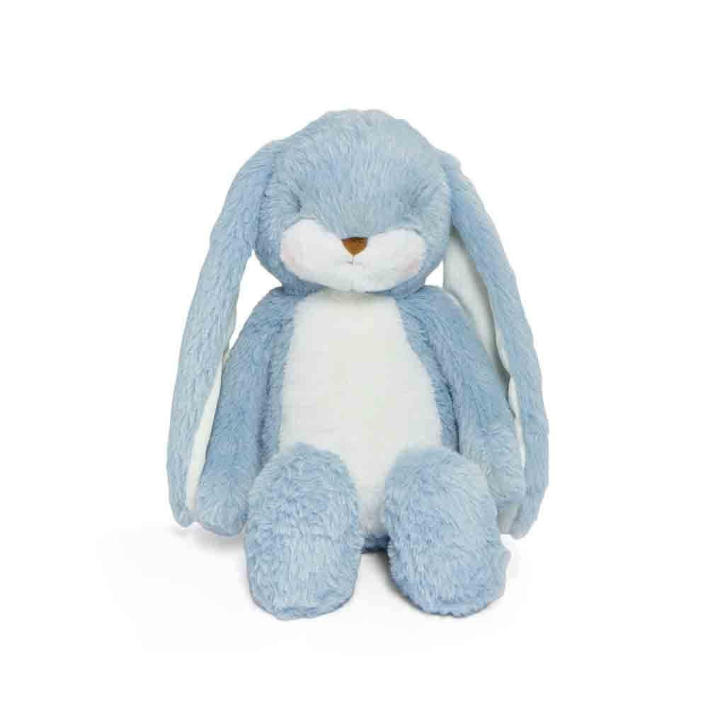 TINY FLOPPY NIBBLE BUNNY MAUI BLUE SOFT TOY 20 cm