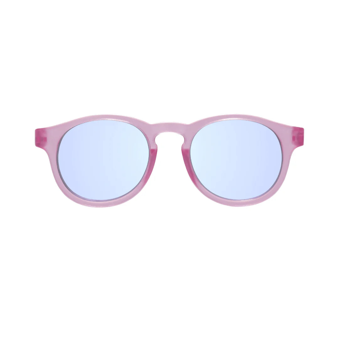 Babiators | Original Keyhole - Fuchsia-Haze with Purple Mirror Lenses