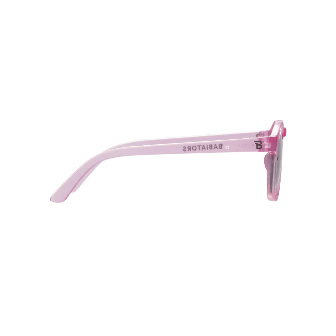 Babiators | Original Keyhole - Fuchsia-Haze with Purple Mirror Lenses