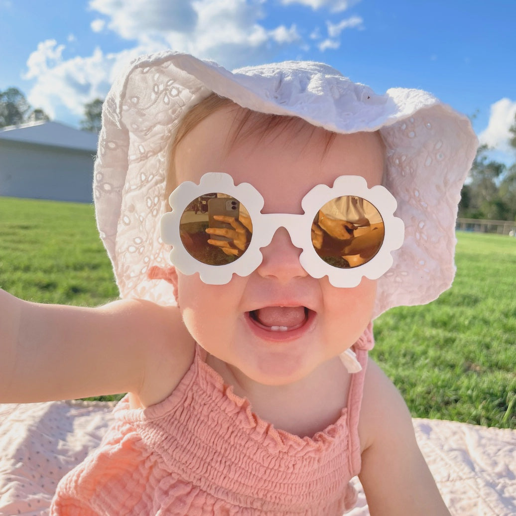 Babiators | Polarised Flowers - Daisy with Yellow Mirror Lenses